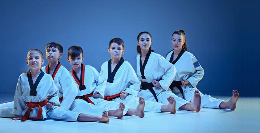 Martial Arts Lessons for Kids in Gilbert AZ - Kids Group Splits