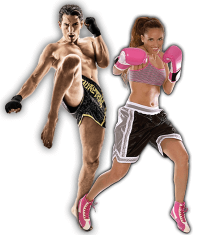 Fitness Kickboxing Lessons for Adults in Gilbert AZ - Kickboxing Men and Women Banner Page